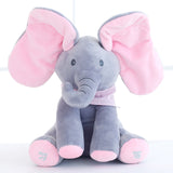 Peek-A-Boo Play & Sing Elephant Plush Toy
